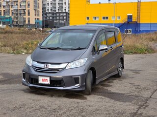 2014 Honda Freed I Рестайлинг 2, серый, 1180000 рублей, вид 3