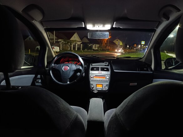 2011 Fiat Linea, синий, 500000 рублей - вид 6