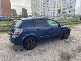 2008 Opel Astra H Рестайлинг, синий, 299000 рублей, вид 4
