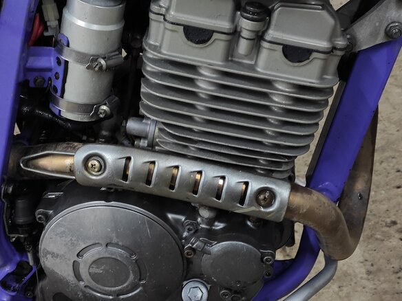 1993 Yamaha TT250R, белый, 280000 рублей - вид 4