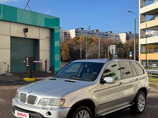 2002 BMW X5 3.0d I (E53), серебристый, 999000 рублей, вид 1