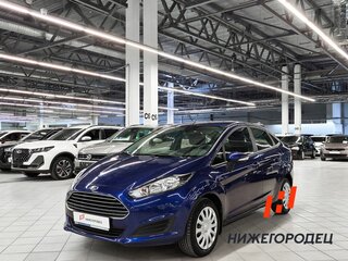 2016 Ford Fiesta Mk6 Рестайлинг, синий, 789000 рублей, вид 1