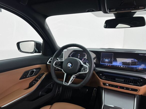 2026 BMW 3 серии 320d xDrive VII (G2x) Рестайлинг 2, чёрный - вид 12