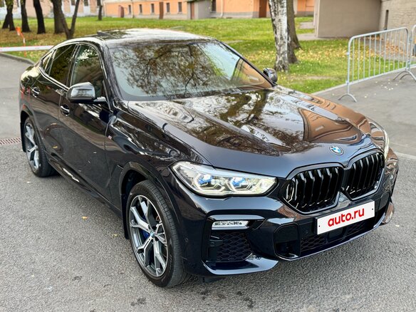 2020 BMW X6 40d III (G06), чёрный, 9490000 рублей - вид 4