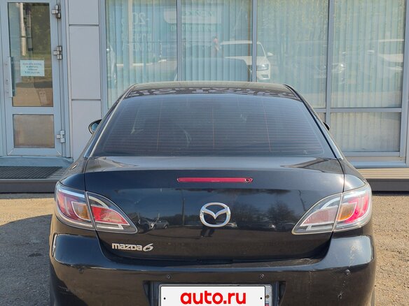 2010 Mazda 6 II (GH) Рестайлинг, чёрный - вид 12