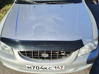 2004 Hyundai Accent ТагАЗ II, серебристый, 190000 рублей, вид 2