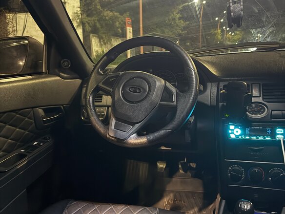 2009 Lada (ВАЗ) Priora I, зелёный, 185000 рублей - вид 6