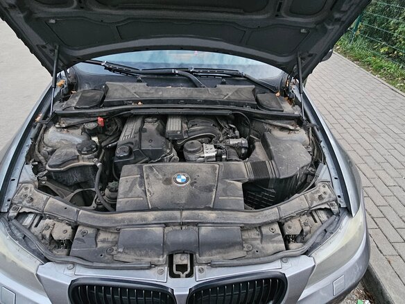 2008 BMW 3 серии 320i V (E90/E91/E92/E93) Рестайлинг, серый, 930000 рублей - вид 12
