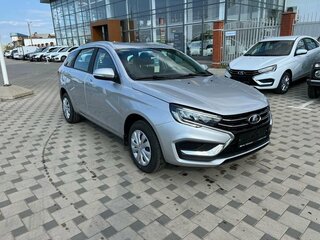 2026 Lada (ВАЗ) Vesta SW I Рестайлинг (NG), серебристый, 1885000 рублей, вид 3