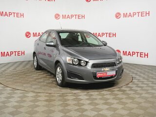 2013 Chevrolet Aveo II, серый, 620000 рублей, вид 3