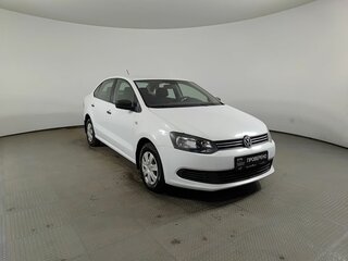 2013 Volkswagen Polo V, белый, 545000 рублей, вид 3