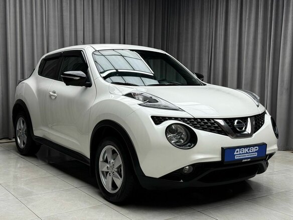 2014 Nissan Juke I Рестайлинг, белый, 1299000 рублей - вид 2