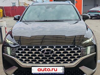 2021 Hyundai Santa Fe IV Рестайлинг, чёрный, 3500000 рублей, вид 1