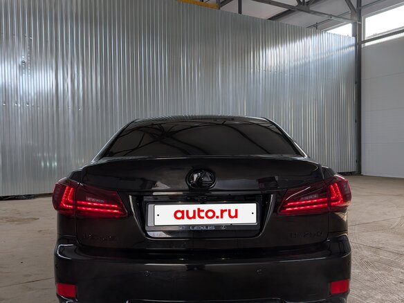 2010 Lexus IS 250 II Рестайлинг 2, чёрный, 1600000 рублей - вид 8
