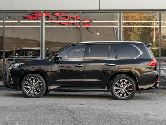 2019 Lexus LX 570 III Рестайлинг 2, чёрный, 6500000 рублей - вид 1