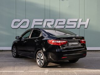 2013 Kia Rio 4-speed III, чёрный, 875000 рублей, вид 2
