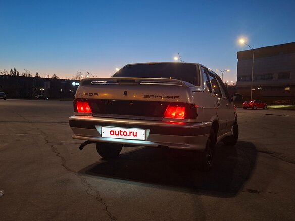 2007 Lada (ВАЗ) 2115, серебристый, 250000 рублей - вид 4