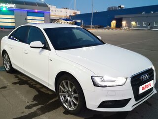 2012 Audi A4 IV (B8) Рестайлинг, белый, 1270000 рублей, вид 1