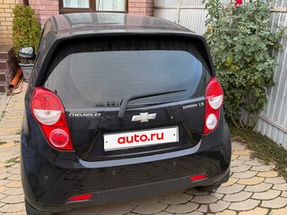 2012 Chevrolet Spark III, чёрный, 670000 рублей, вид 2