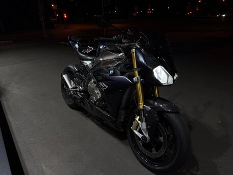 2014 BMW S 1000 R, синий, 1100000 рублей, вид 4