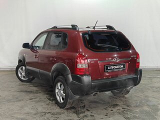 2006 Hyundai Tucson I, красный, 675000 рублей, вид 4