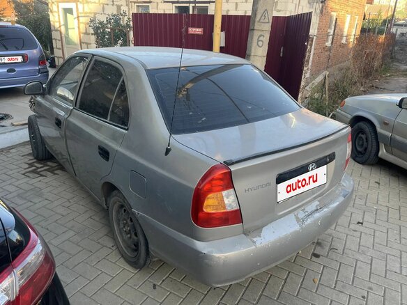 2008 Hyundai Accent ТагАЗ II, бежевый, 210000 рублей - вид 2