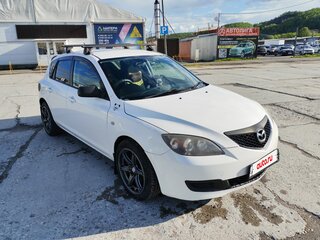 2008 Mazda Axela I, белый, 410000 рублей, вид 1