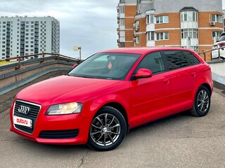 2009 Audi A3 II (8P) Рестайлинг 2, красный, 750000 рублей, вид 1