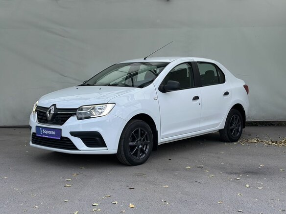 2019 Renault Logan II Рестайлинг, белый, 1180000 рублей
