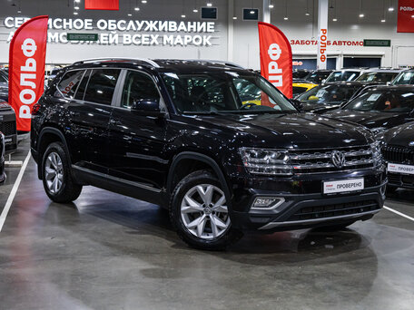 2018 Volkswagen Teramont I, чёрный, 3850000 рублей, вид 4