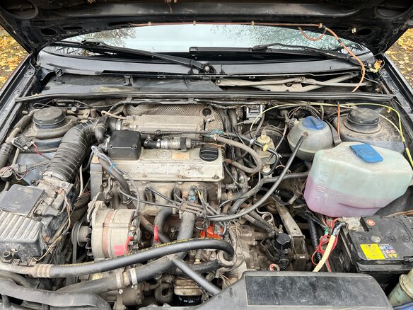 1991 Volkswagen Passat B3, синий - вид 30