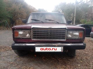 2001 Lada (ВАЗ) 2107, пурпурный, 40000 рублей, вид 1
