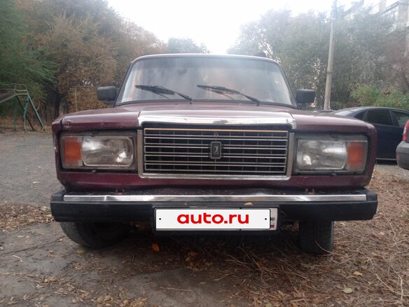 2001 Lada (ВАЗ) 2107, пурпурный