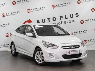 2012 Hyundai Solaris I, белый, 1049000 рублей, вид 1