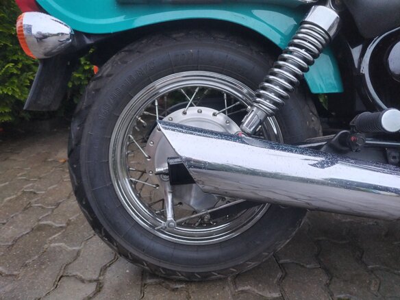 1999 Kawasaki EN500 Vulcan, зелёный, 299000 рублей - вид 8