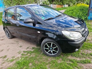 2009 Hyundai Getz I Рестайлинг, чёрный, 425000 рублей, вид 1