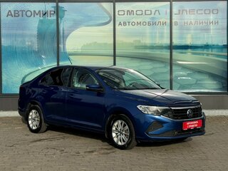 2021 Volkswagen Polo VI, синий, 1370000 рублей, вид 3