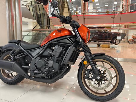 2026 Honda CMX 1100 Rebel, оранжевый, 1480000 рублей, вид 4