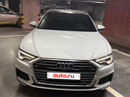 2021 Audi A6 45 TFSI V (C8), белый, 4800000 рублей, вид 1