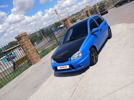2011 Lada (ВАЗ) Kalina I, синий, 435000 рублей, вид 2