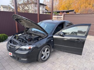 2007 Mazda 3 I (BK) Рестайлинг, чёрный, 445000 рублей, вид 1