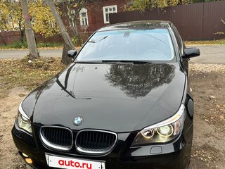 2003 BMW 5 серии 530i V (E60/E61), чёрный, 1250000 рублей, вид 1