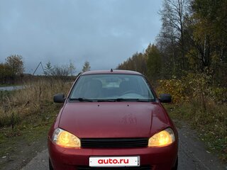 2012 Lada (ВАЗ) Kalina I, красный, 220000 рублей, вид 2