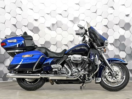 2013 Harley-Davidson CVO Limited, синий, 1177000 рублей, вид 3