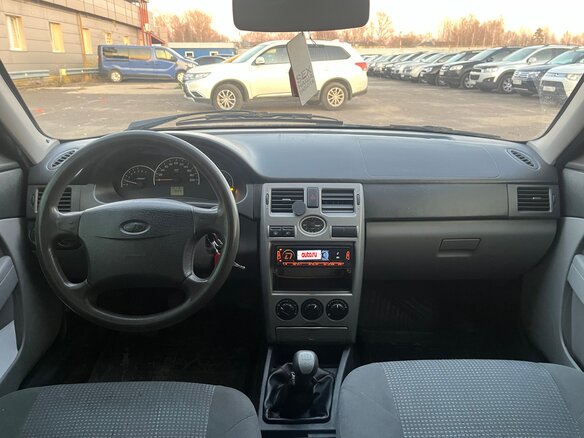 2008 Lada (ВАЗ) Priora I, зелёный, 269999 рублей - вид 13