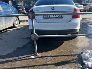 2014 Skoda Rapid I, белый, 390000 рублей, вид 4