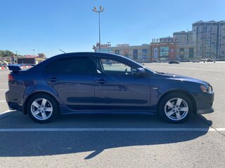 2008 Mitsubishi Lancer X, синий, 700000 рублей, вид 3
