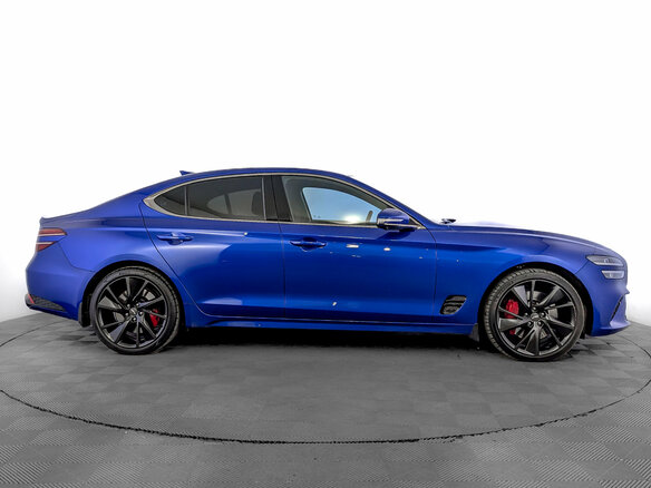 2022 Genesis G70 I Рестайлинг, синий, 4000000 рублей - вид 3