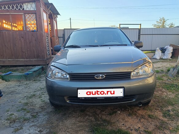 2010 Lada (ВАЗ) Kalina I, серый, 300000 рублей