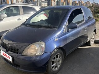 1999 Toyota Vitz I (P10), синий, 350000 рублей, вид 4